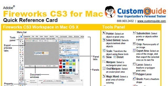 Adobe Fireworks CS3 Quick Reference